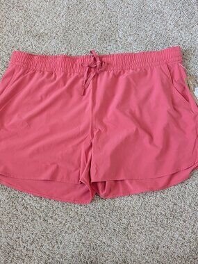 NWT Eddie Bauer Departure Short, Watermelon, size T2XL (XXL Tall) - PAIR 1